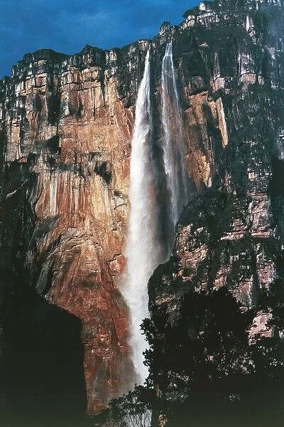 Venezuela, Guayana, Bolivar, Canaima National Park (UNESCO World Heritage List, 1994). Angel Falls