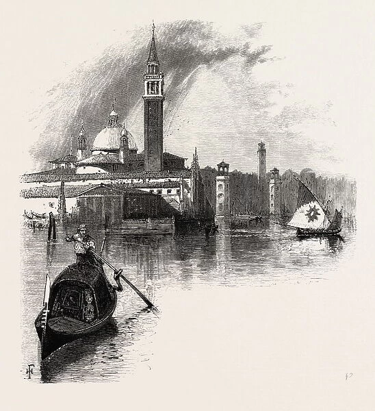 Venice, Italy, 19th century engraving