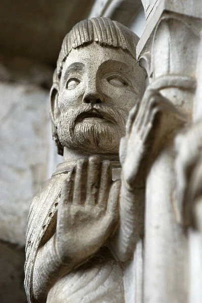 Vezelay Mary Magdalene basilica sculpture