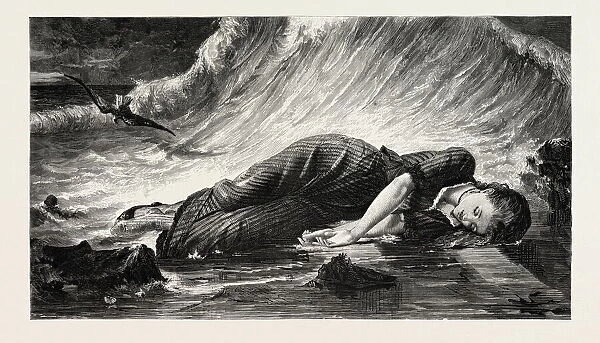 Virginia Drowned, from the Painting by J. Bertrand