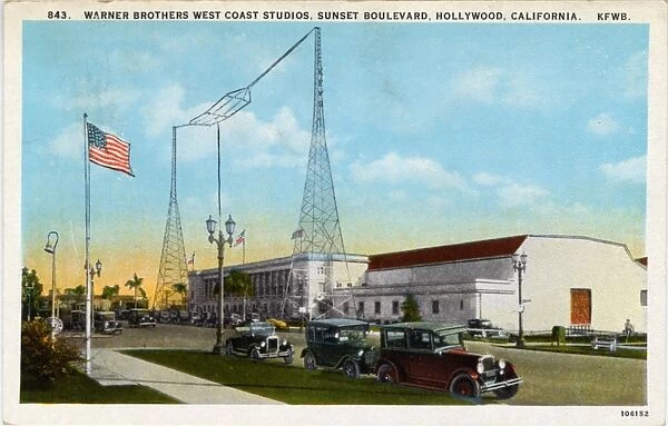 Warner Brothers West Coast Studios, Sunset Boulevard, Hollywood, California