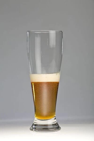 Wheat beer in wheat beer glass