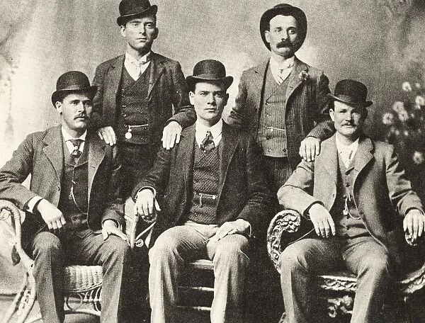 The Wild Bunch, 1901, gang of American outlaws, bank and train robbers, led by Butch Cassidy
