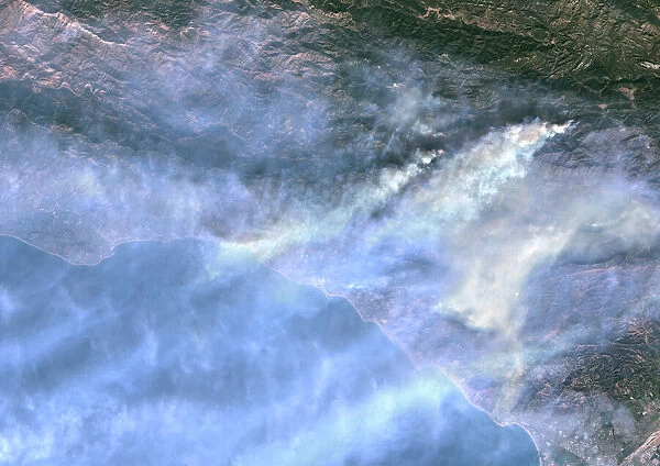 Wildfires in Santa Barbara County, California, United States
