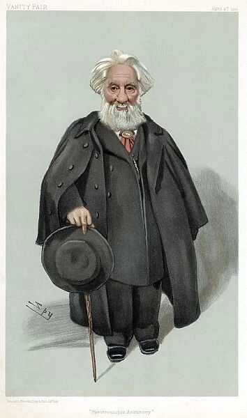 William Huggins (1824-1910) British astronomer and spectroscopist. Inventor of solar spectroscope