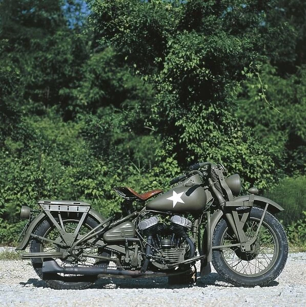 US WLA Harley Davidsno military motorcycle, 1941