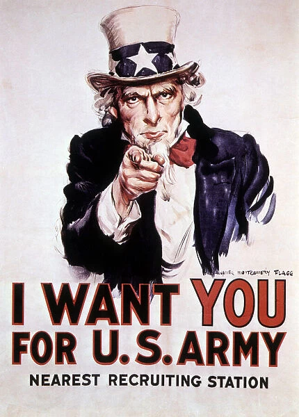 World War I Uncle Sam Usa