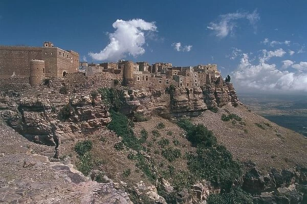 Yemen, Al-Mahwit province, Fortified Kawkaban town