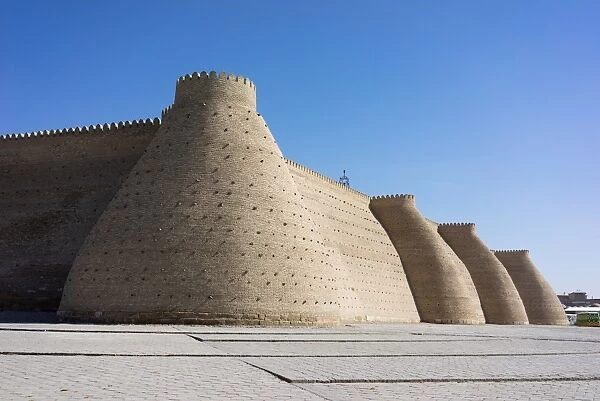Walls of Ark castle, Bukhara
