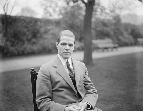 Mr J H Clynes, son of Mr Clynes. 11 October 1924