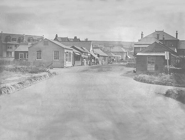 Beach Road, Perranporth, Perranzabuloe, Cornwall. Early 1900s