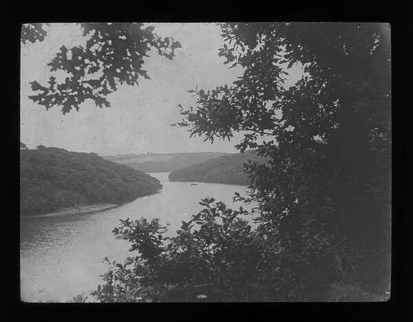The River Fal, St Michael Penkivel, Cornwall. Date unknown but probably early 1900s