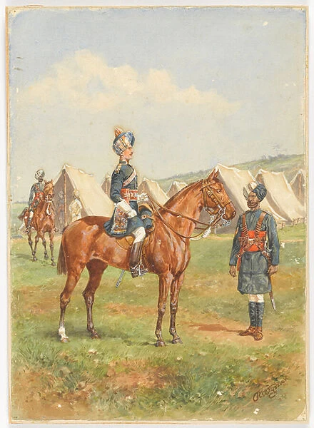 12th Cavalry, 1910 circa (w  /  c)