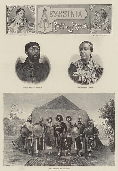 Abyssinia Past and Present (engraving)