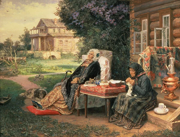 All in the Past, 1889 (oil on canvas)