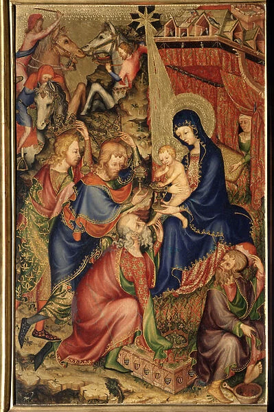 Altarolo del Bargello (Bargello altarpiece) 'Adoration of the Magi'