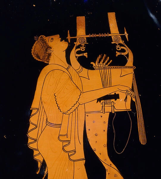 Amphora, late Archaic, c. 490 B. C. (terracotta)