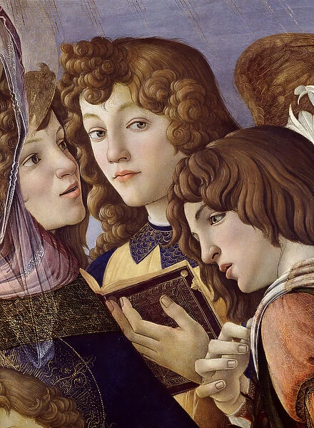Angels from the Madonna della Melagrana (detail of 44340)