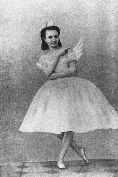 Anna Sobechshanskaya as Odette in Julius Reisingers original production of Swan Lake