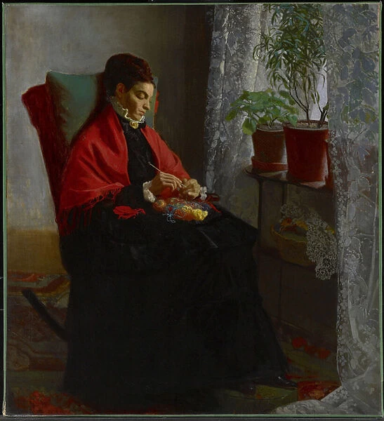 Anne Cruikshank, c. 1890 (oil on canvas)
