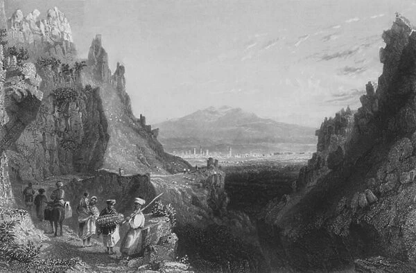 Approach to Antioch, the Ancient Anathoth, from Aleppo (engraving)