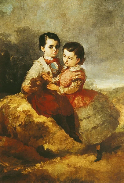 The Artists Children (oil on canvas)