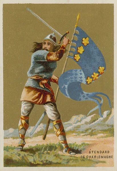 Banner of Charlemagne (chromolitho)