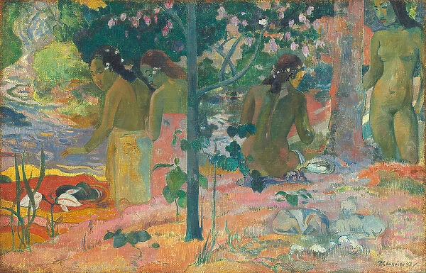 The Bathers, 1897 (oil on canvas)