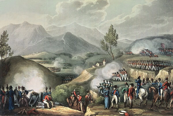 Battle of Salamonda, May 16th, 1809, from The Martial Achievements of Great Britain
