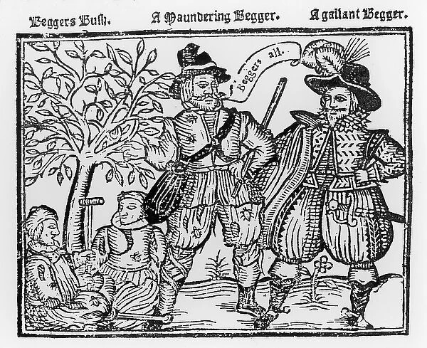 Beggars All : Beggars Bush, a Wandering Beggar and a Gallant Beggar, titlepage