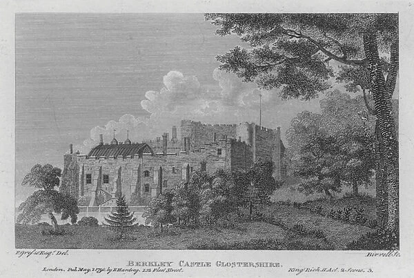 Berkley Castle, Glostershire (engraving)
