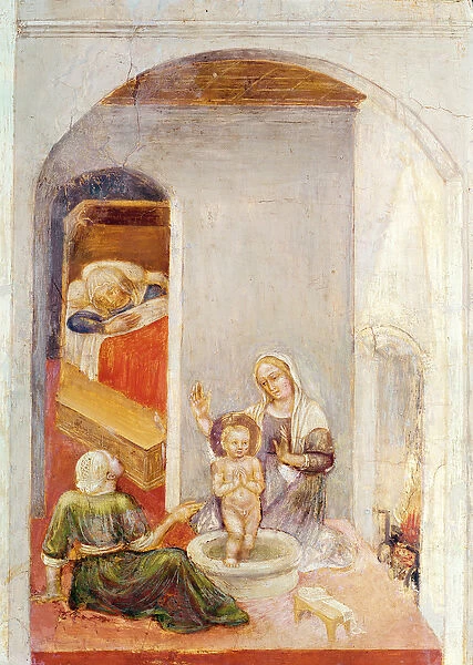 The Birth of St. Nicholas, from Stories of St