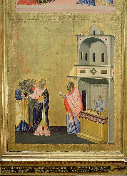 The Calling of St. Matthew, from the Altarpiece of St. Matthew and Scenes from his Life, c