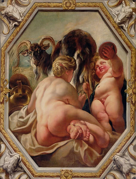 Capricorn, from the Signs of the Zodiac (oil on canvas) (see also 196700 to 196711)
