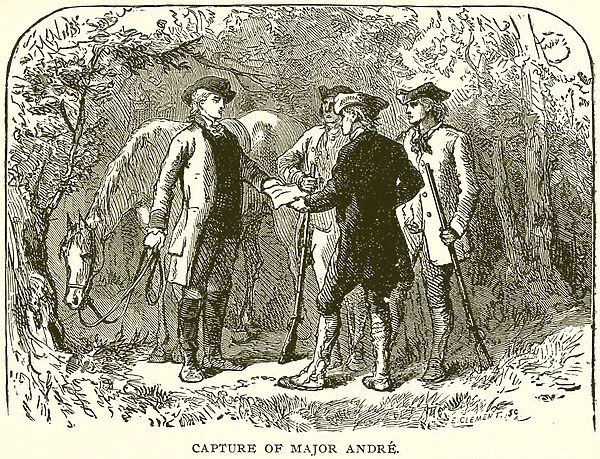 Capture of Major Andre (engraving)