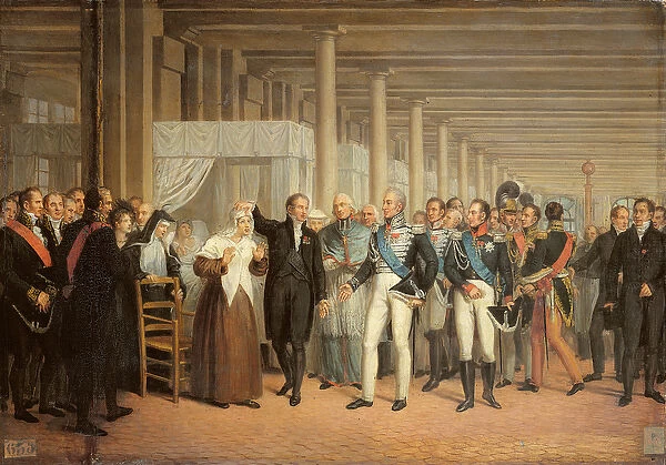 Cataract Operation Performed by Guillaume Dupuytren (1777-1835) in the Presence of King Charles X