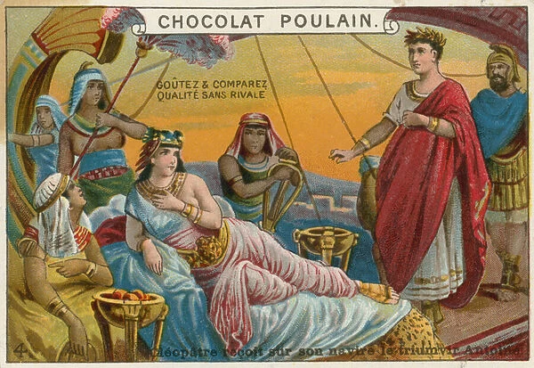 Chocolat Poulain trade card (chromolitho)
