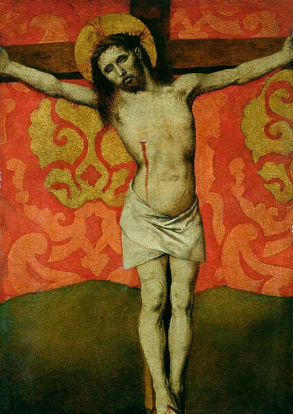 Christ on the Cross, c. 1445-50 (oil on panel)