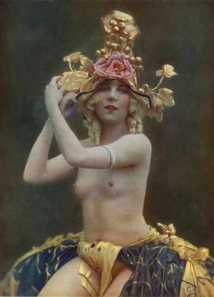 Chrysis, dancer at the Folies Bergere, Paris (photo)
