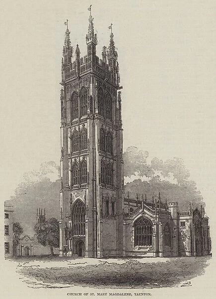 Church of St Mary Magdalene, Taunton (engraving)