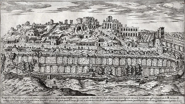 Circus Maximus, Rome. (engraving, 17th century)