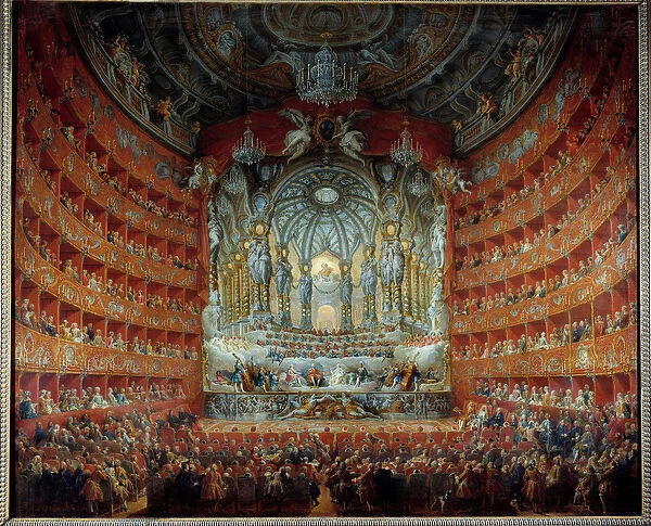 Concert given at the theatre Argentina in Rome on 15 July 1747 on the occasion of