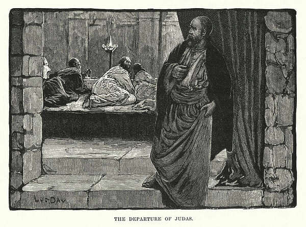 The Departure of Judas (engraving)