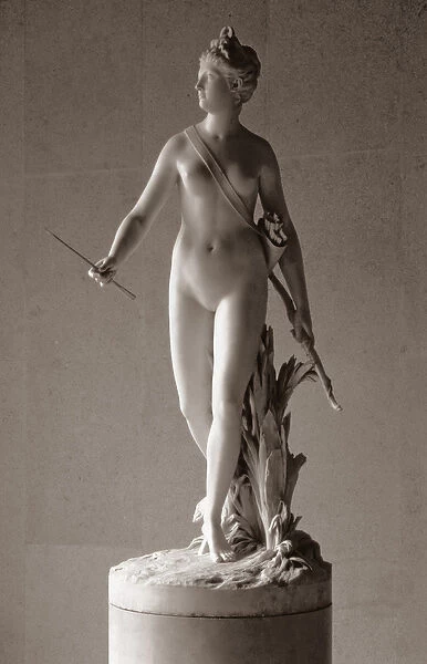 Diana the Huntress, 1780 (marble)