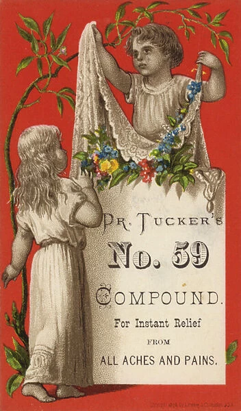 Dr Tucker Aches And Pains (chromolitho)