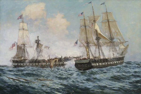 Engagement Between the U. S. Frigate 'Constitution'and H. M. S
