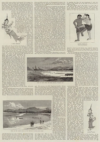 Exploration in Indo-China (engraving)