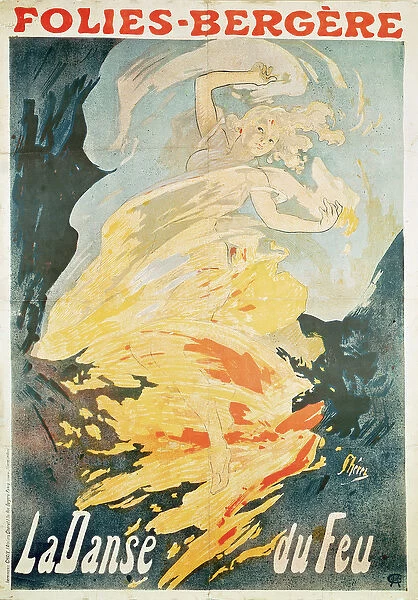 Folies Bergere: la Danse du Feu, France 1897