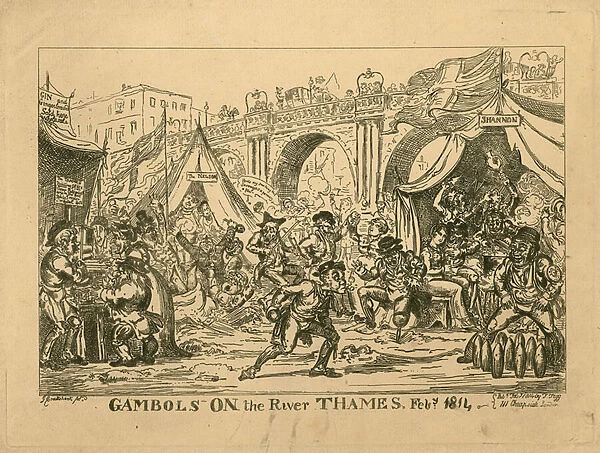 Frost Fair of 1814 (engraving)