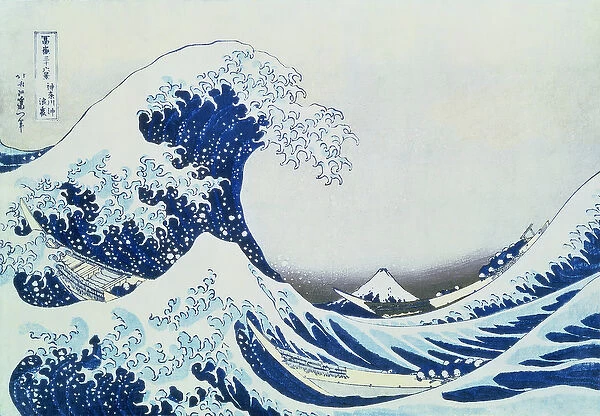 The Great Wave off Kanagawa, from the series 36 Views of Mt